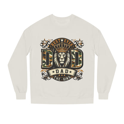 Dad The King Lion Sweatshirt – Best Ever DAD Camouflage Design