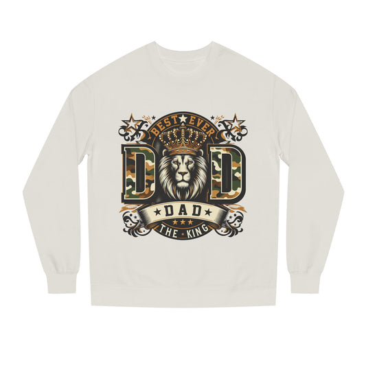 Dad The King Lion Sweatshirt – Best Ever DAD Camouflage Design