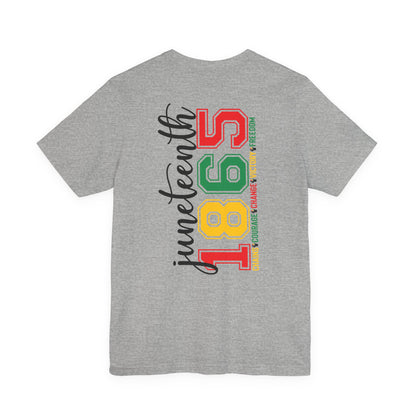 Juneteenth 1865 T-Shirt — Black History Celebration Tee