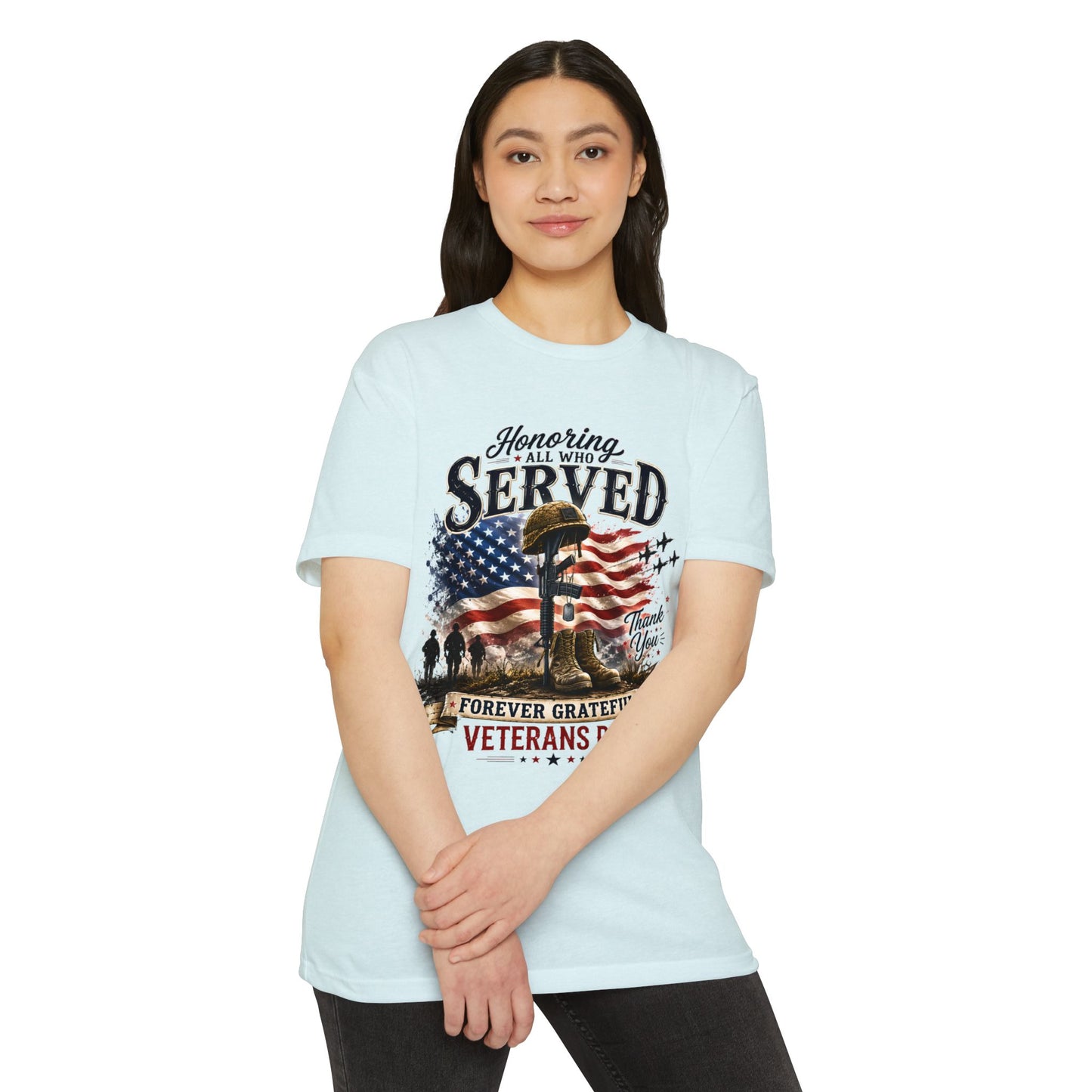 Veterans Day "Honoring All Who Served" T-Shirt