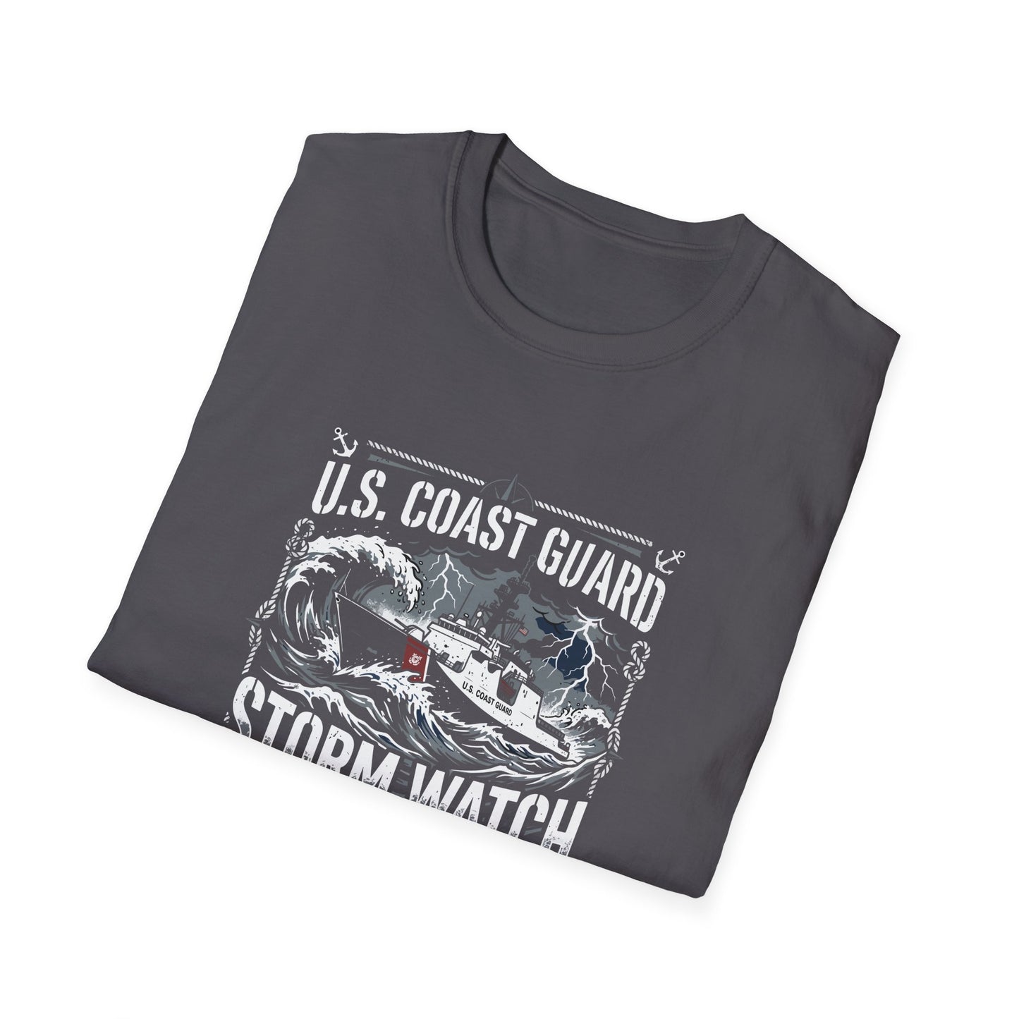 U.S. Coast Guard  Storm Watch Semper Paratus T-Shirt