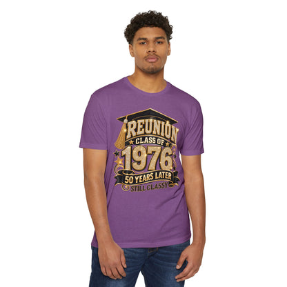 Class of 1976 Reunion T-shirt — 50 Years Later Still Classy