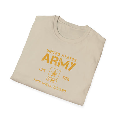 United States Army 'This We'll Defend' Military T-Shirt