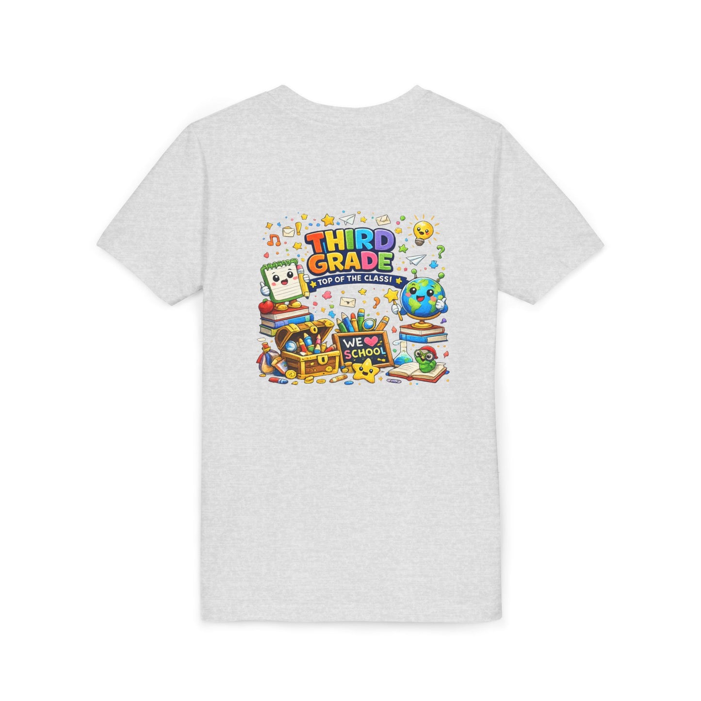 Third Grade Kids Tee — "Third Grade Out of the Classroom" Back-to-School Youth Shirt