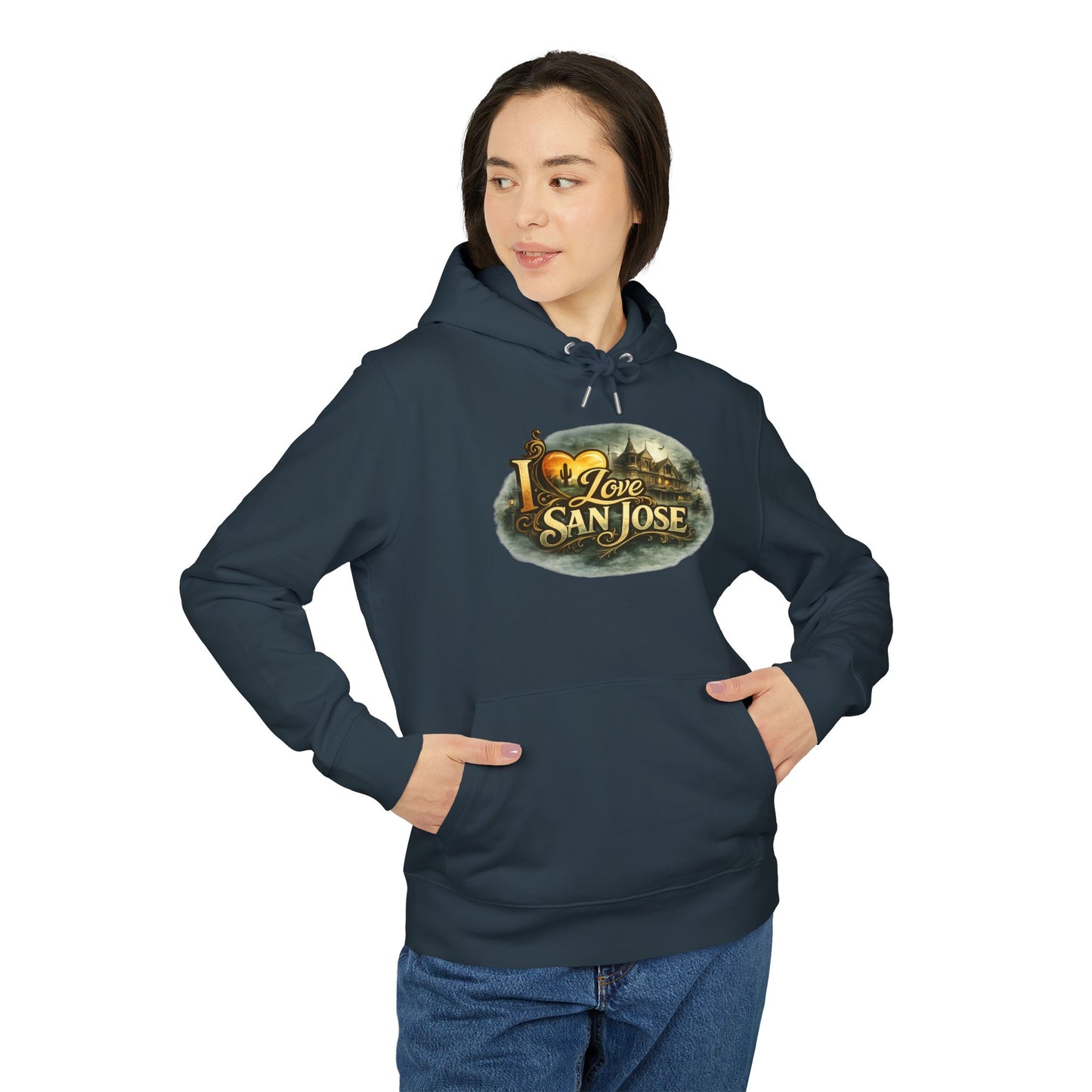San Jose Hoodie — I Love San Jose Scenic City Sweatshirt