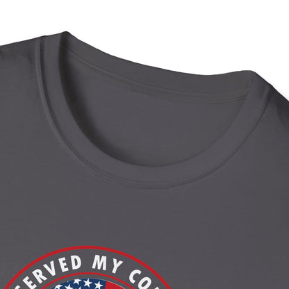 I Served My Country U.S. Army Veteran T‑Shirt