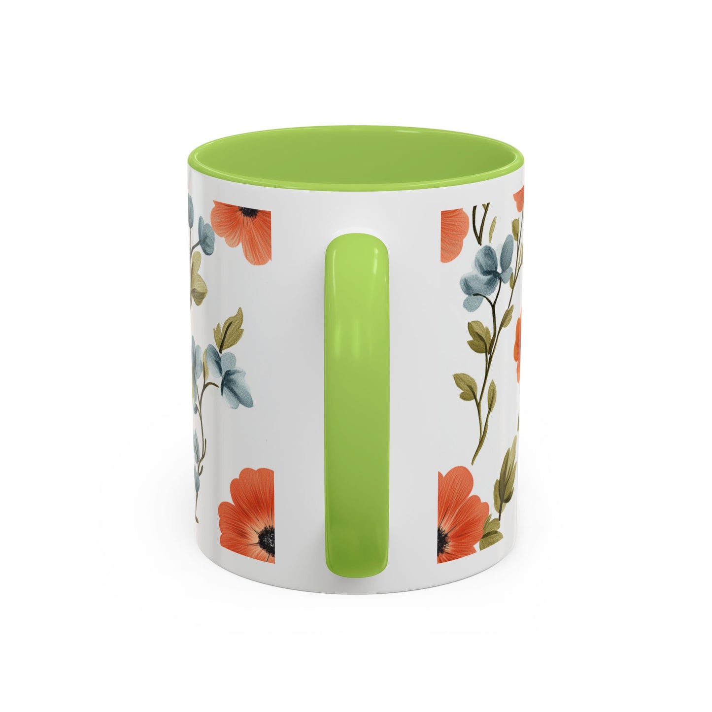 She Held My Hand Forever Floral Coffee Mug