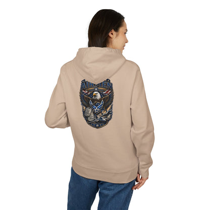 Airmen Eagle Emblem Hoodie – Military Pilot Aviation Graphic Sweatshirt