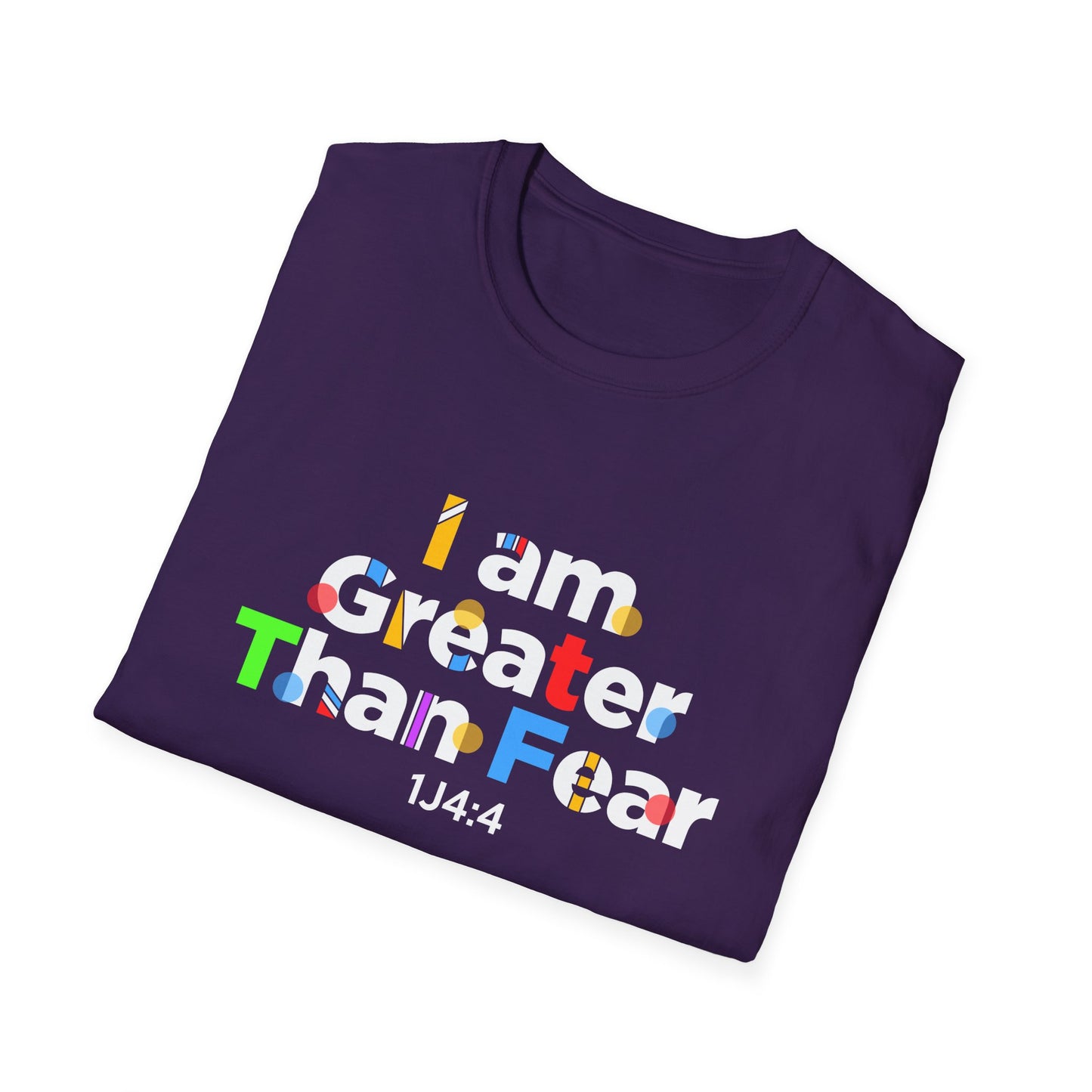 I Am Greater Than Fear 1j4:4 T-Shirt