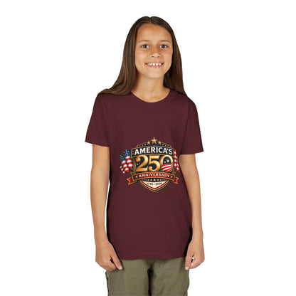 America's 250th Anniversary Youth Tee - Patriotic 1776–2026 Celebration Shirt