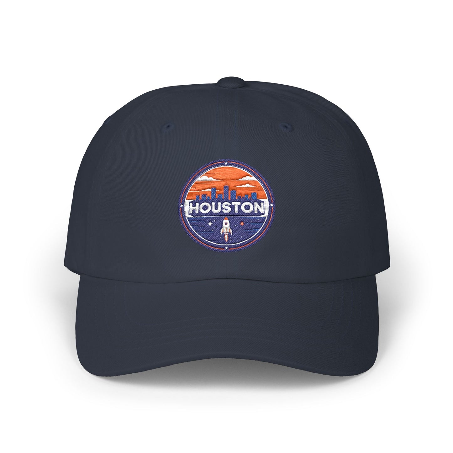 Houston Retro Patch Dad Cap