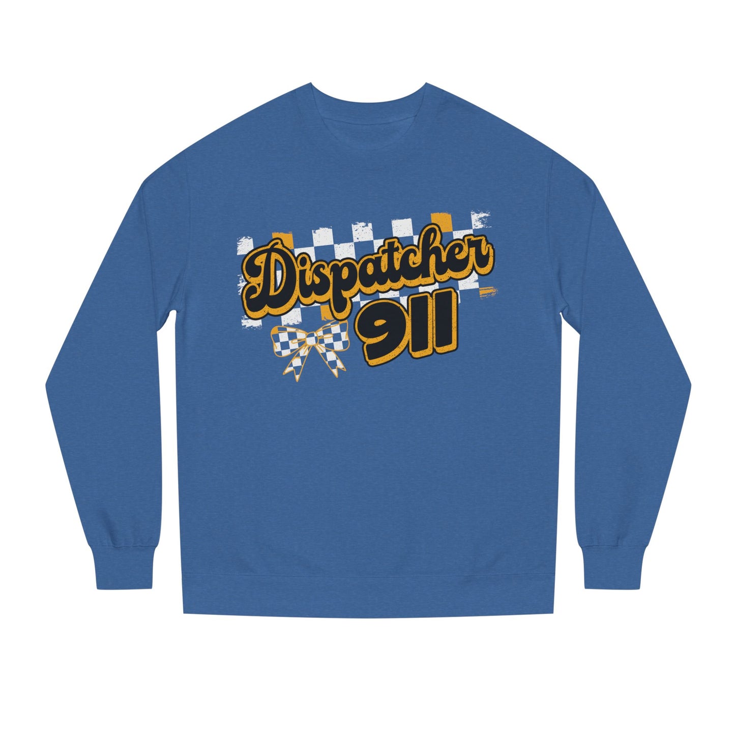 Dispatcher 911 Crewneck Sweatshirt — Emergency Dispatcher Gift