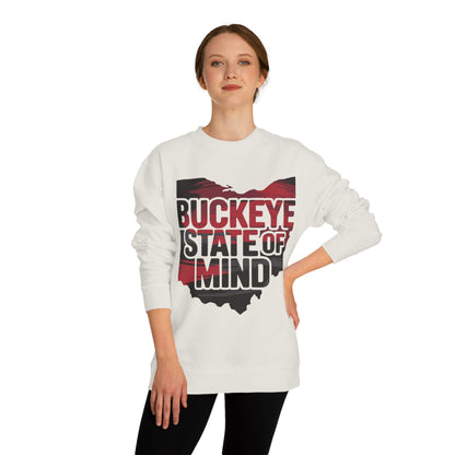 Buckeye State of Mind Sweatshirt — Ohio Vintage Crewneck for Fans