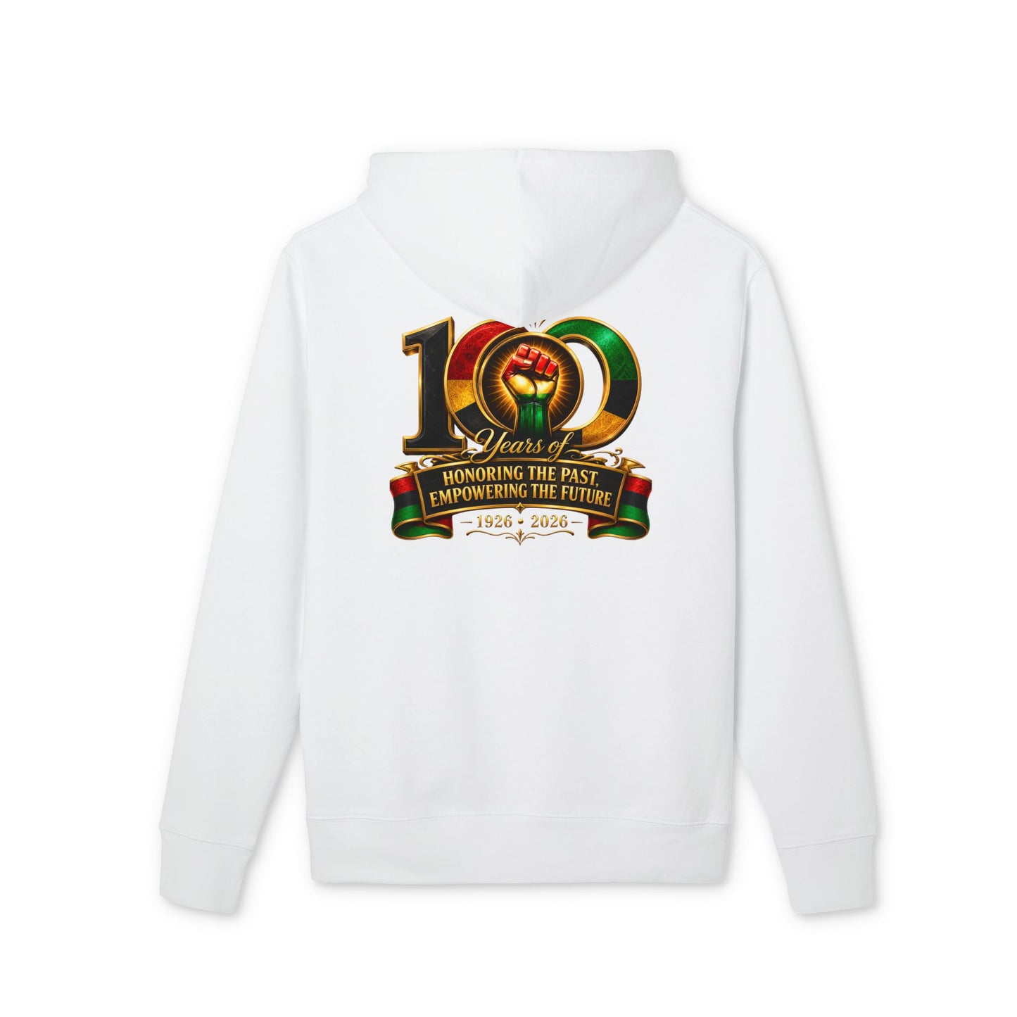 100 Years Commemorative Hoodie - "Honoring the Past, Empowering the Future" Anniversary Sweatshirt