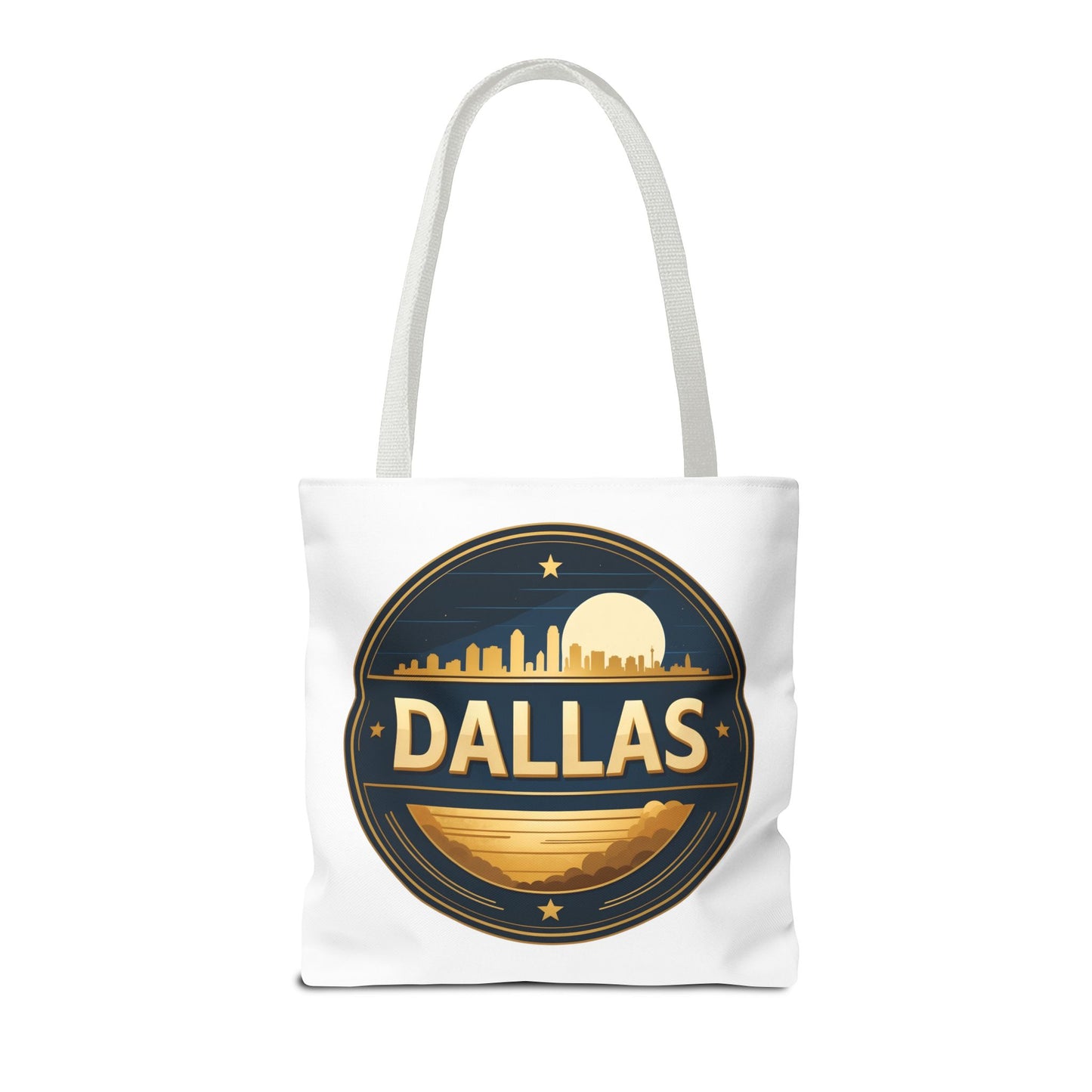 Dallas Skyline Circle Tote