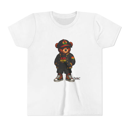 Kids 'Black History' Streetwear Bear Tee
