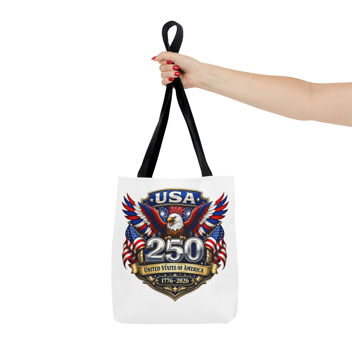 USA 250th Anniversary Eagle Tote Bag — Patriotic 1776–2026 Celebration Tote