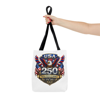 USA 250th Anniversary Eagle Tote Bag — Patriotic 1776–2026 Celebration Tote