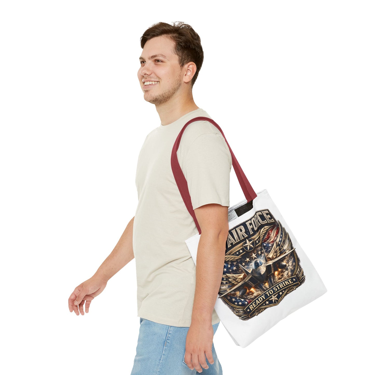 U.S. Air Force "Ready to Strike" Tote Bag