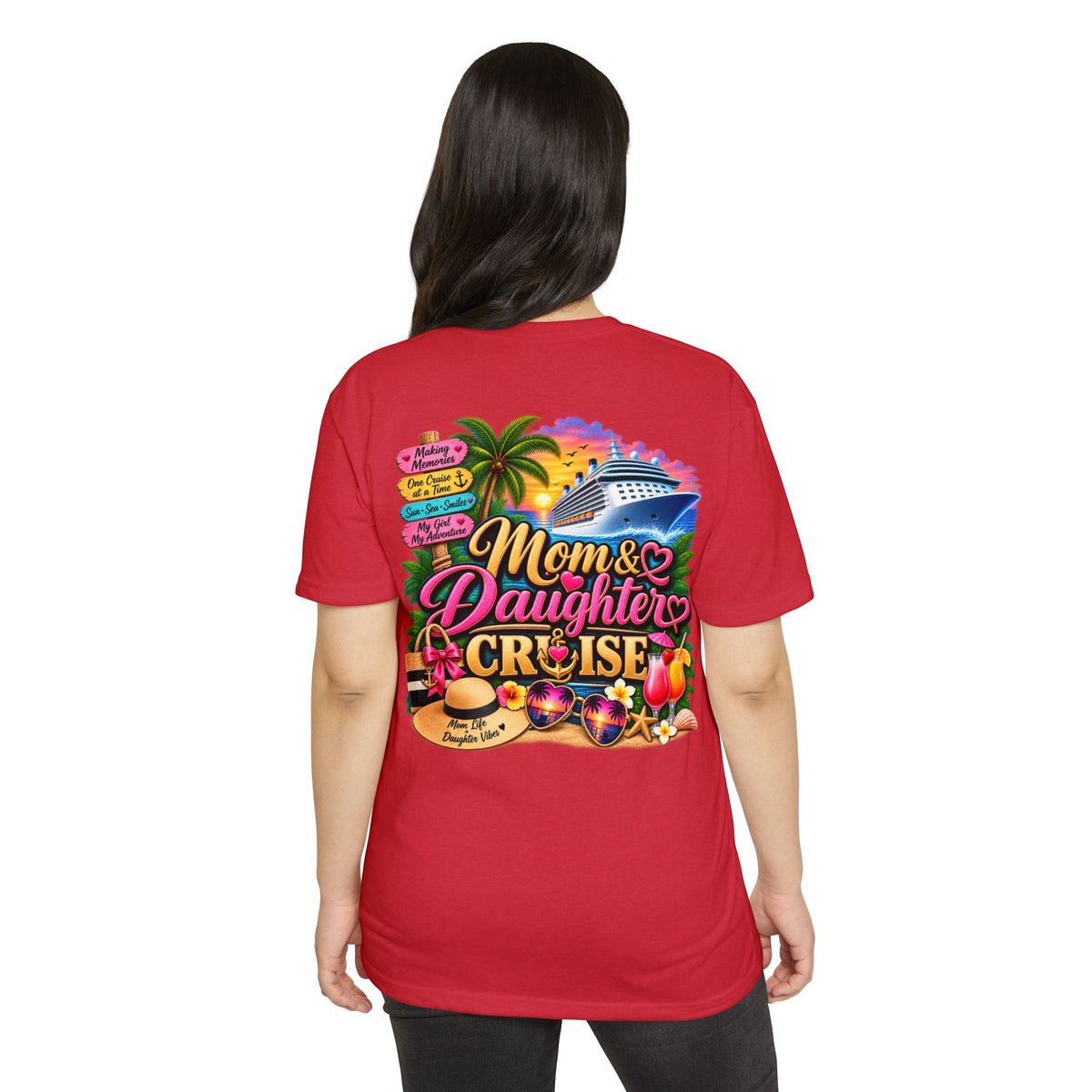 Mom & Daughter Cruise T-Shirt — Matching Vacation Shirt for Beach, Summer & Family Trips