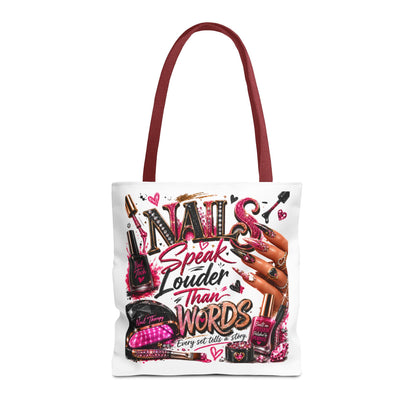 Nails Speak Louder Than Words Tote Bag