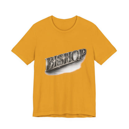 Bishop Retro Chrome Logo T‑Shirt