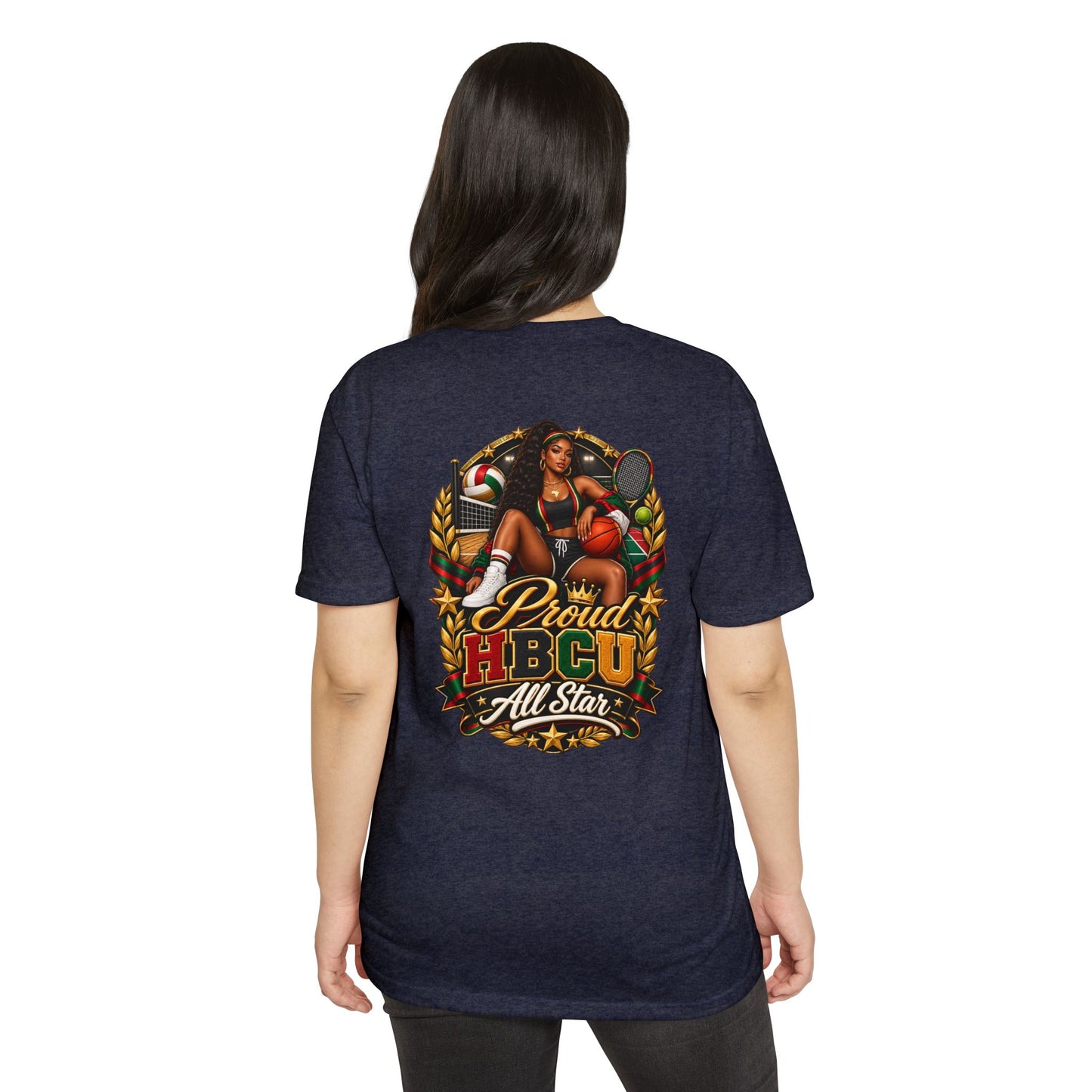 HBCU All-Star T-Shirt — Proud HBCU Vintage Sports Graphic Tee