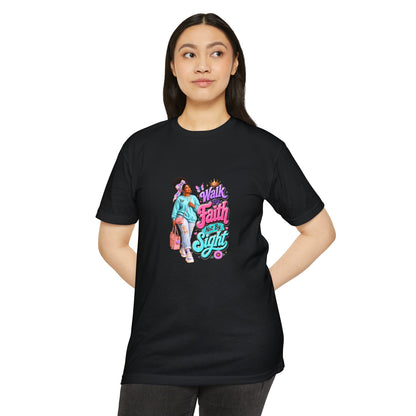 Faith Graphic T-Shirt — “Walk by Faith, Not by Sight” Inspirational Tee