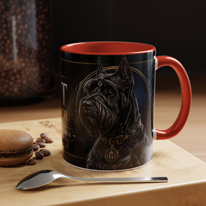 Giant Schnauzer Coffee Mug — Bold Black Accent 11/15oz
