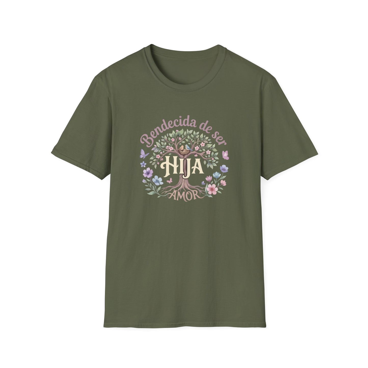 "Bendecida de ser Hija" T-Shirt