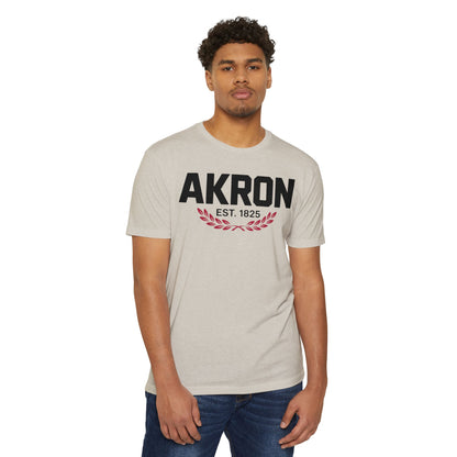 Akron EST. 1825 Retro City T-Shirt — Vintage Collegiate Tee