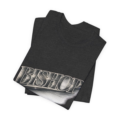 Bishop Retro Chrome Logo T‑Shirt