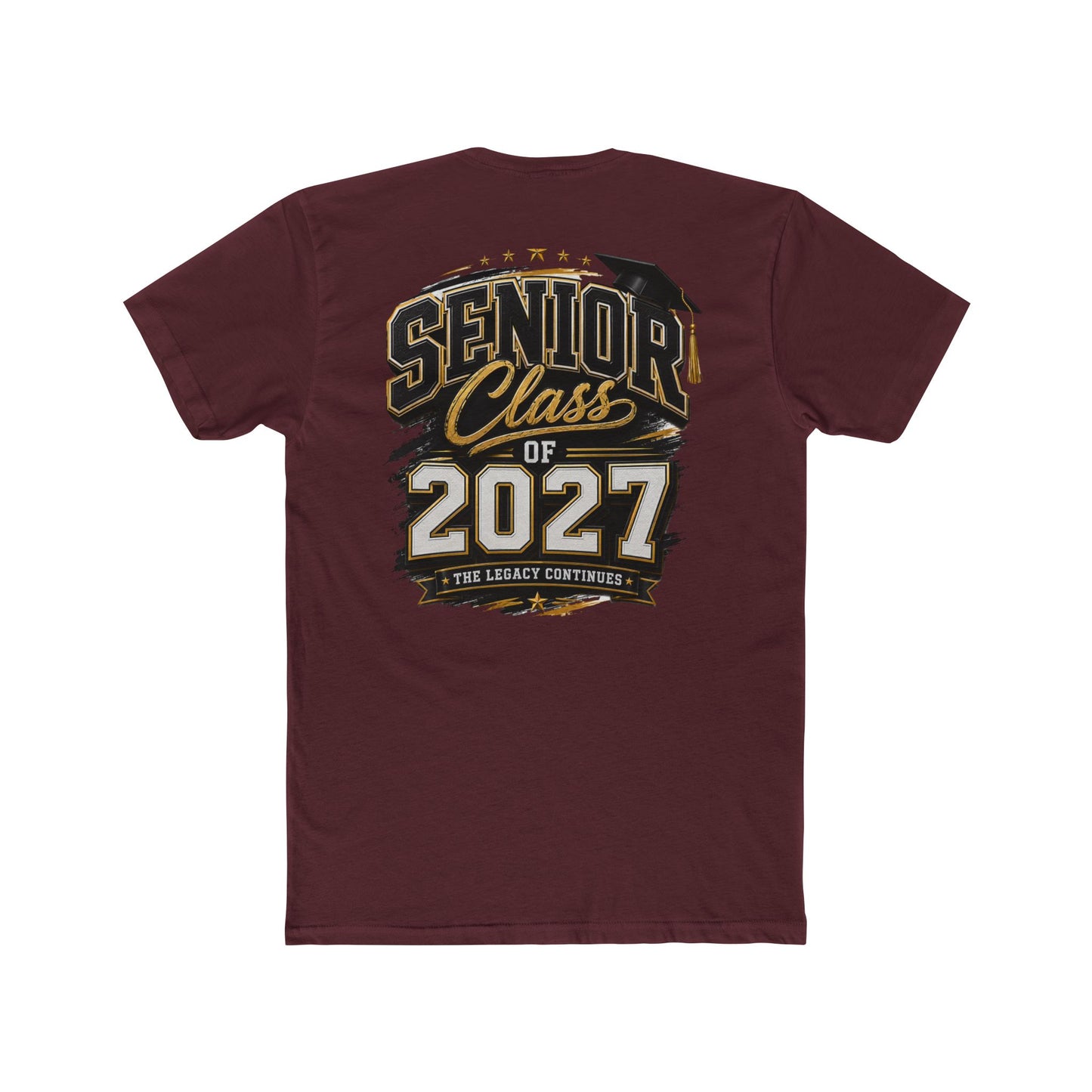 Senior Class of 2027 T-Shirt — Graduation Tee for High School & College Seniors