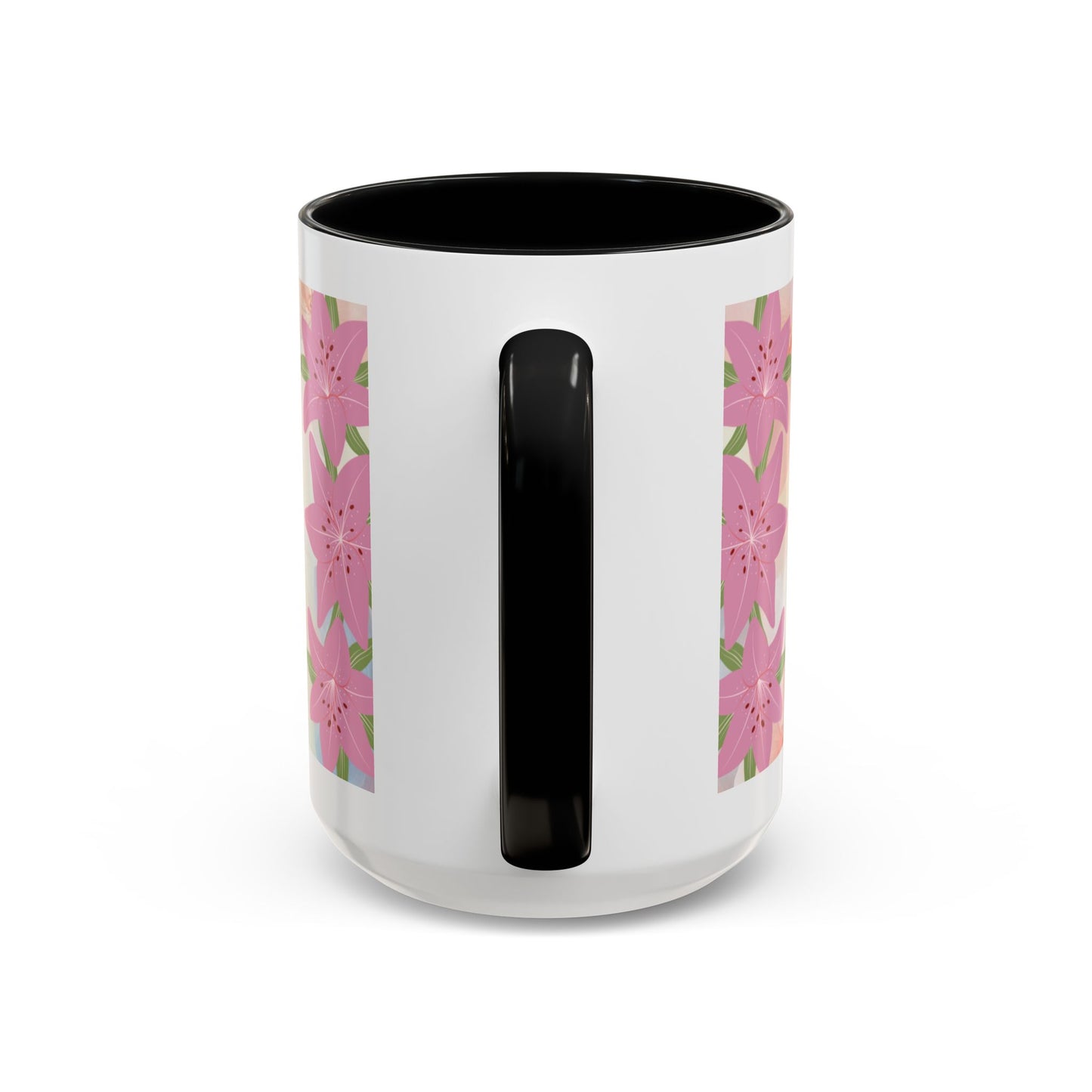 Mom Acronym Coffee Mug — "MOM: Magical • One-of-a-Kind • Motivator" Floral Accent