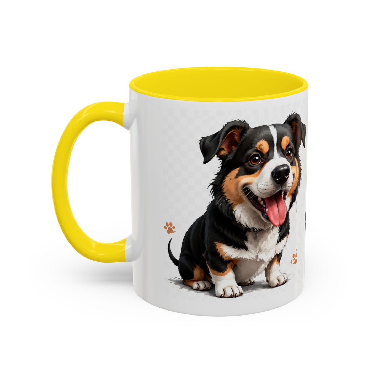 Easily Distracted By Dogs Coffee Mug – Dog Lover Accent Mug (11/15oz)