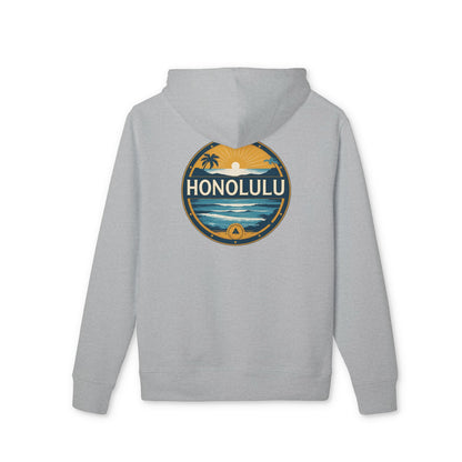 Honolulu Vintage Surf Hoodie — Island Sunset Pullover