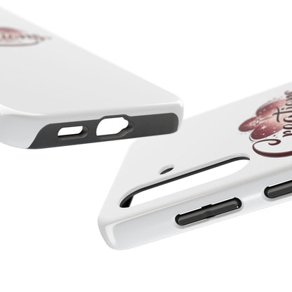 Tough Phone Case — "Creations by Donece" Logo Protective Phone Cover
