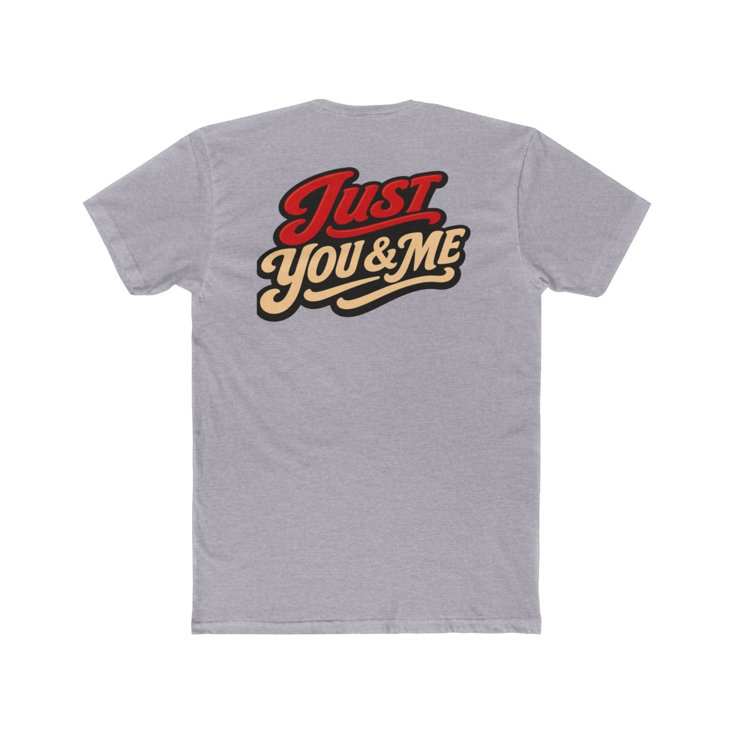 Just You & Me Graphic Tee — Retro Couples Love Shirt