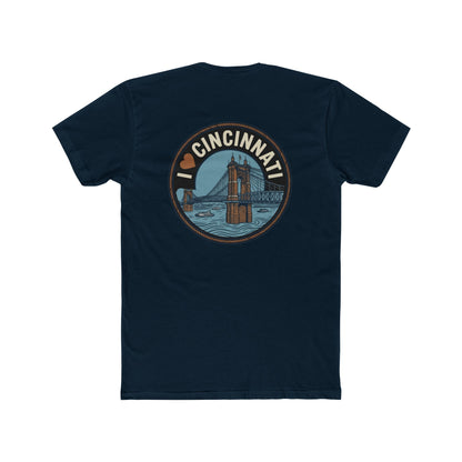 I Heart Cincinnati Tee — Cincinnati Skyline Crew T-Shirt
