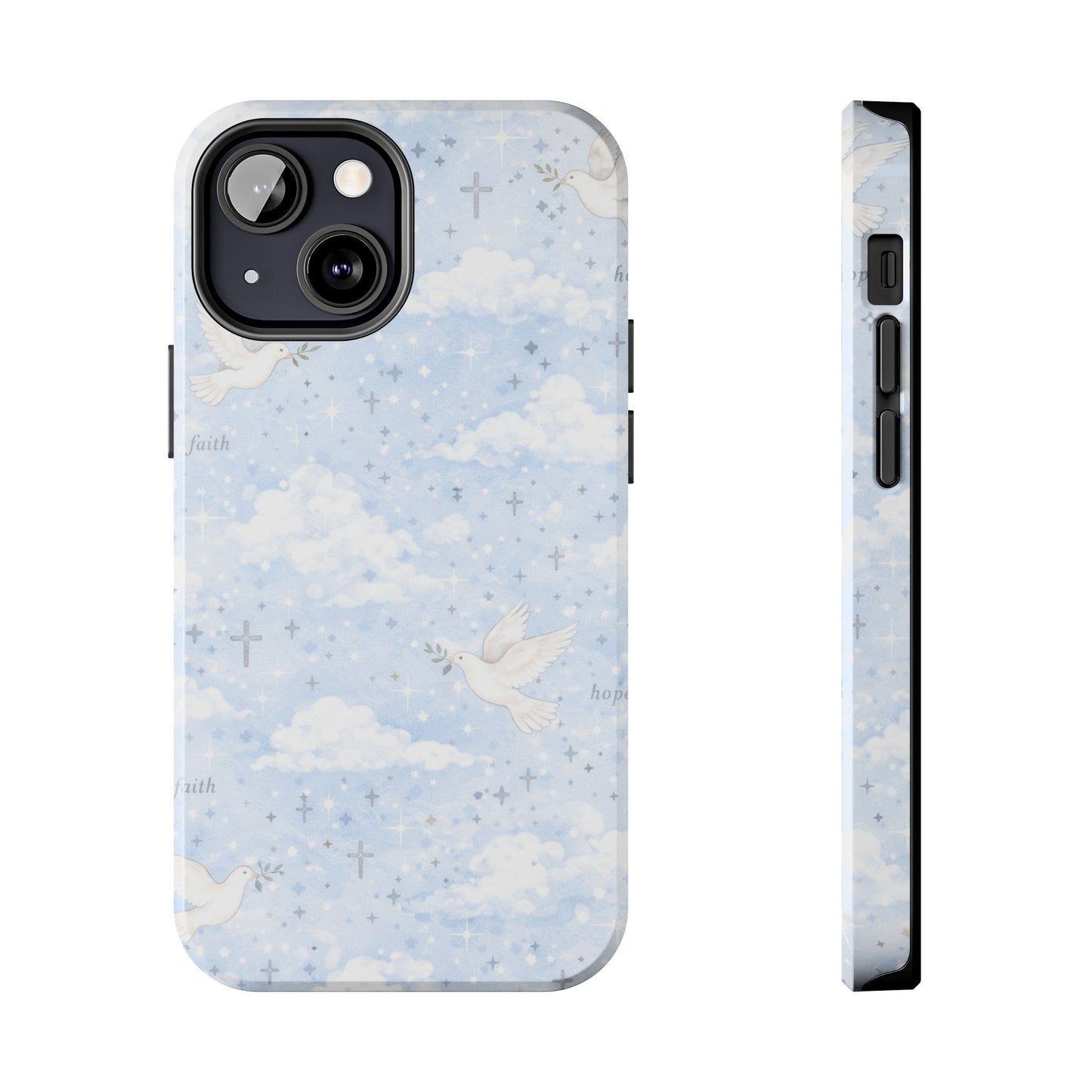 Hope Faith Phone Case | Christian floral iPhone Case