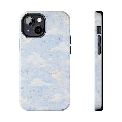 Hope Faith Phone Case | Christian floral iPhone Case