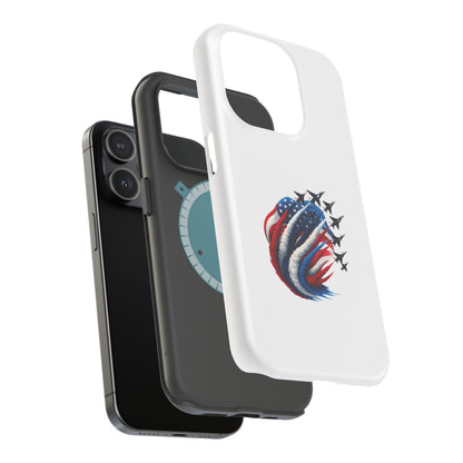 Patriotic Jet Squadron Magnetic Phone Case