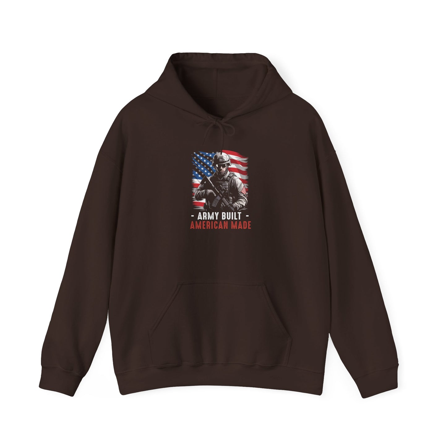 Army Built American Made  Hoodie