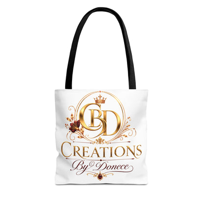 Creations By Donece Logo Tote