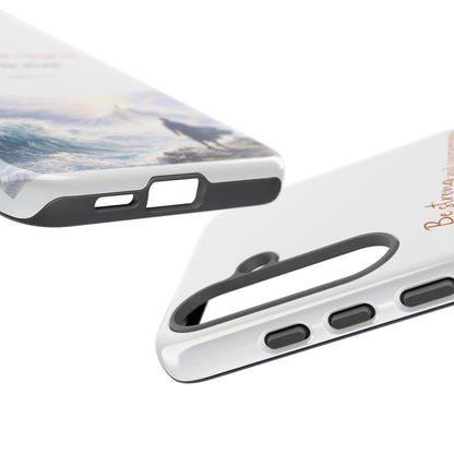 Inspirational 'Be Strong and Courageous' Phone Case