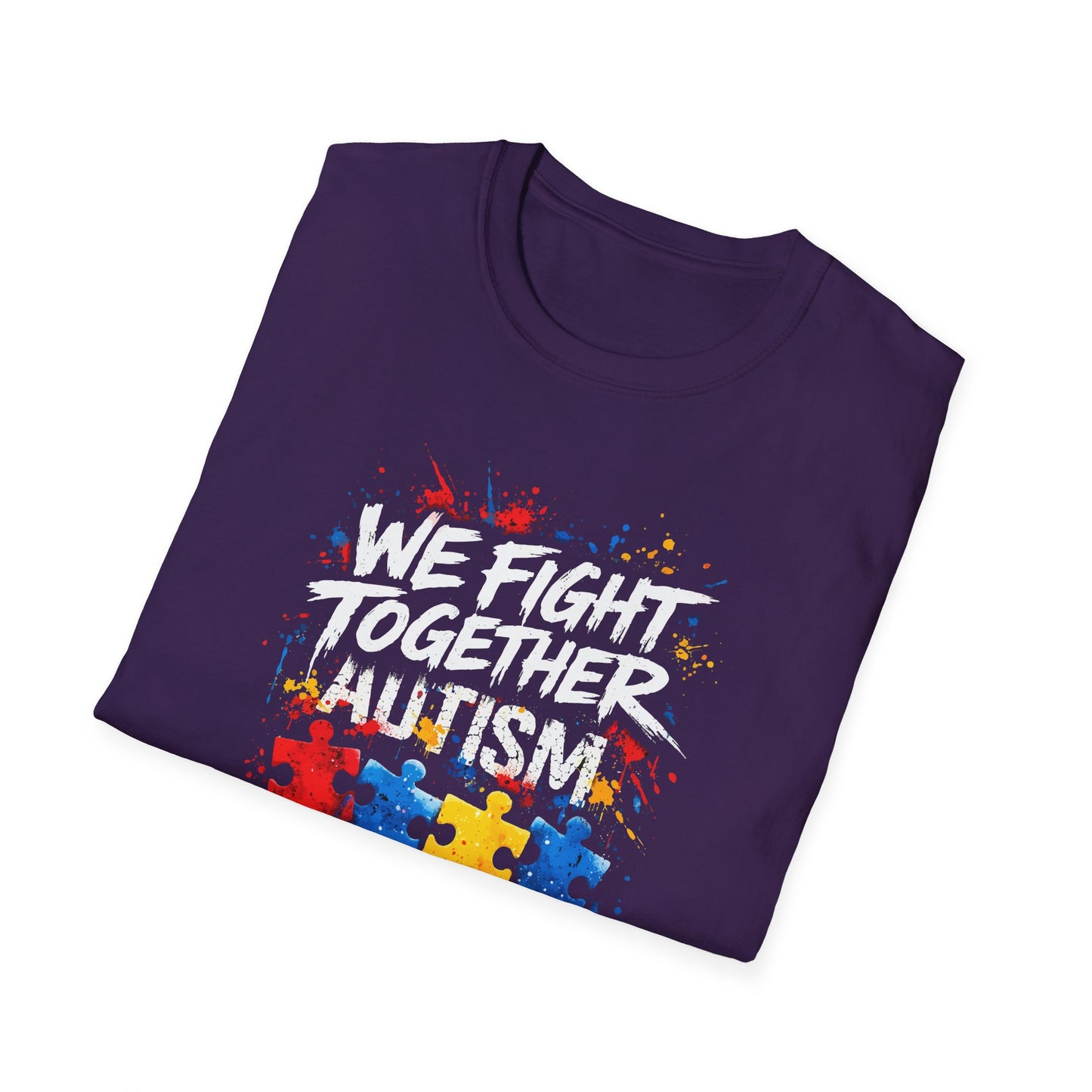 We Fight Together Autism T-Shirt