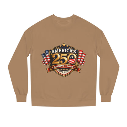 America's 25th Anniversary Sweatshirt — Patriotic USA Flag Crewneck (1776–2026)