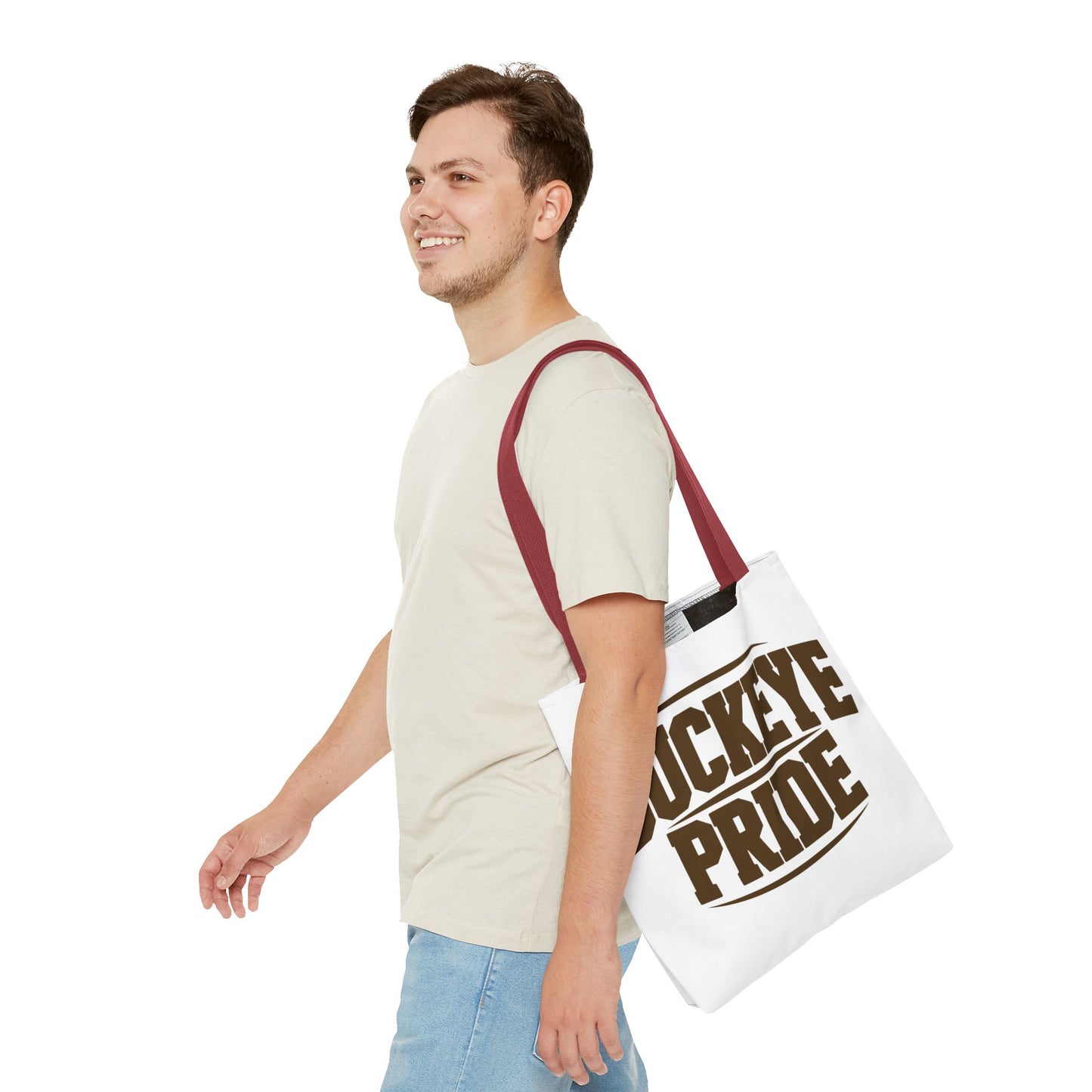 Buckeye Pride Tote Bag — Team Spirit Football Fan Tote