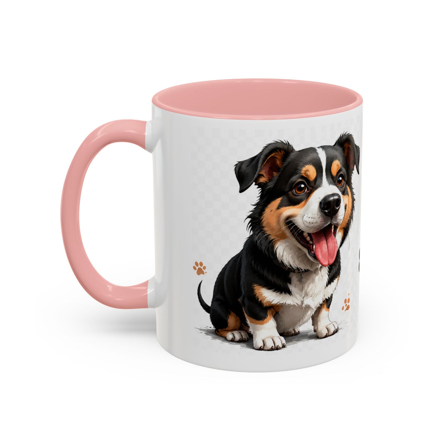 Easily Distracted By Dogs Coffee Mug – Dog Lover Accent Mug (11/15oz)