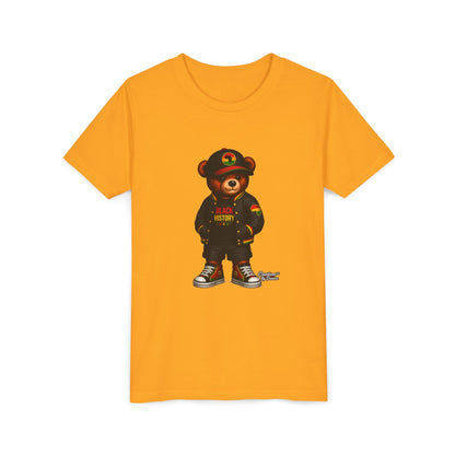 Kids 'Black History' Streetwear Bear Tee